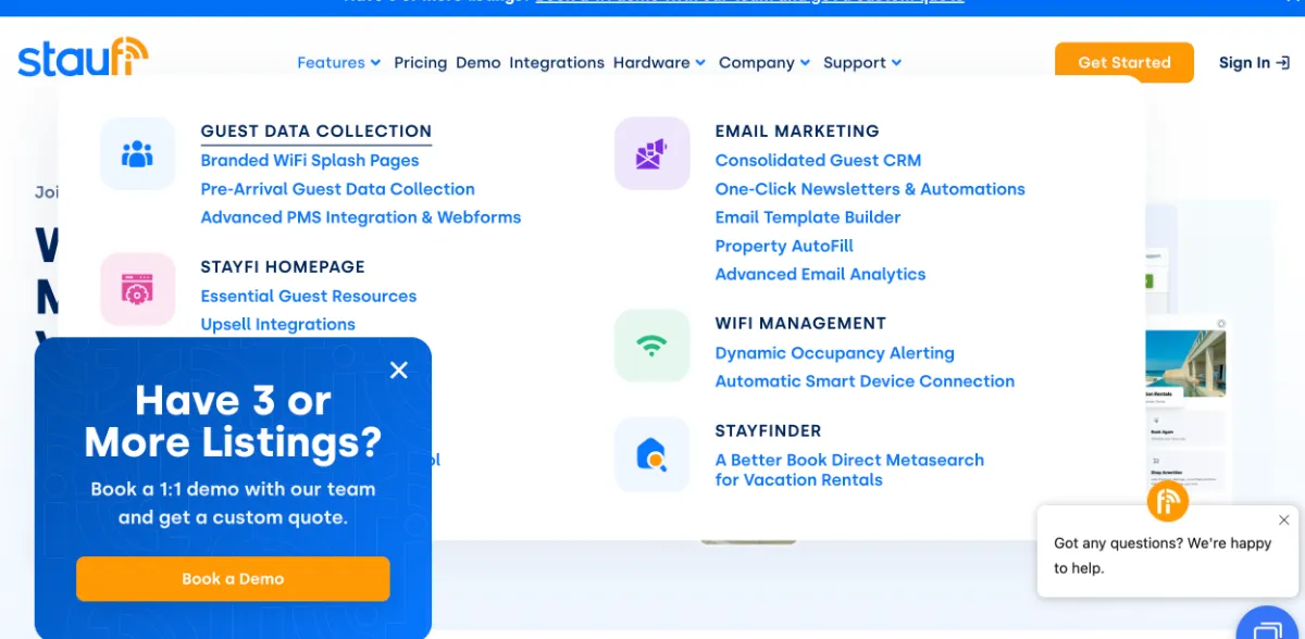 StayFi 제품 체험하기